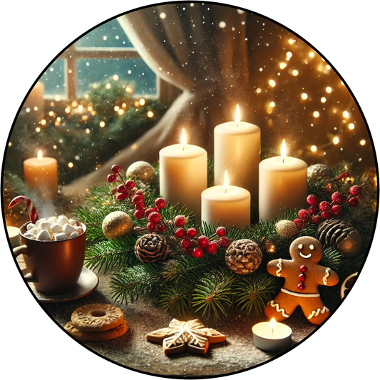 ,,Advent“ Tortenaufleger