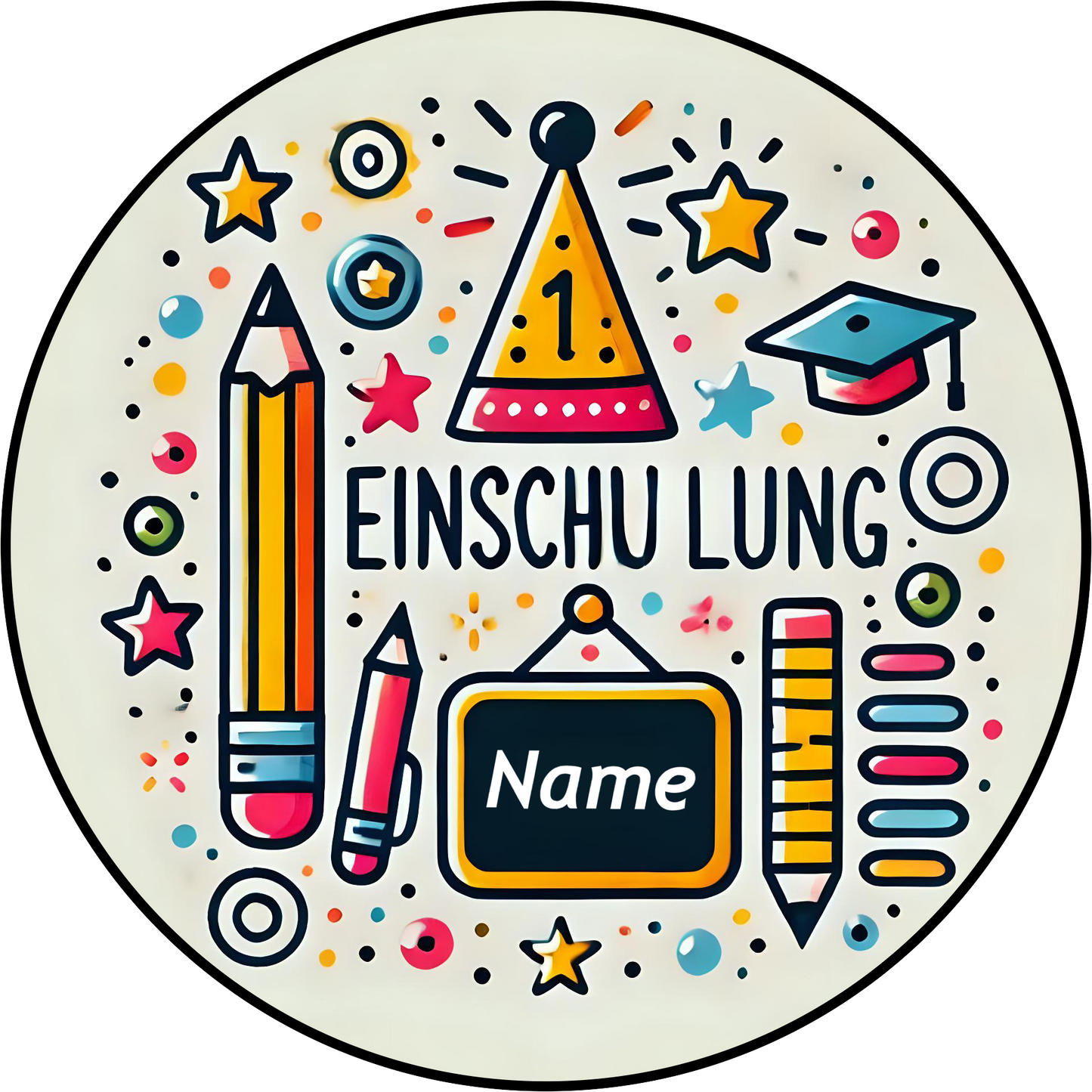,,Einschulung“ Tortenaufleger