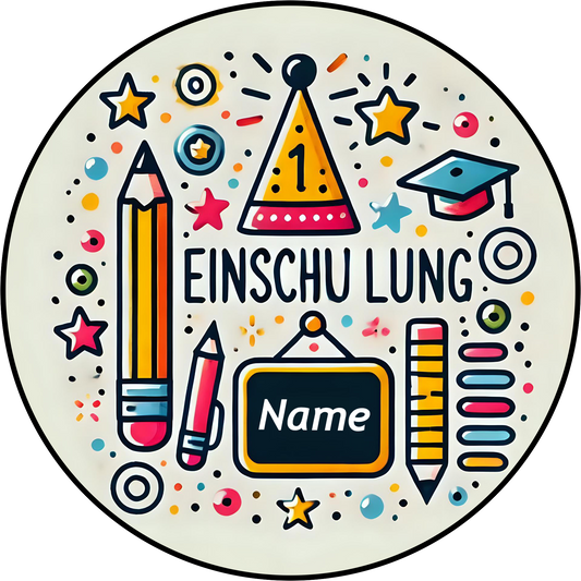 ,,Einschulung“ Tortenaufleger