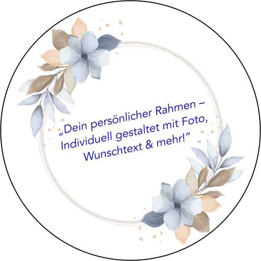 ,,Dein persönlicher Rahmen“ Tortenaufleger