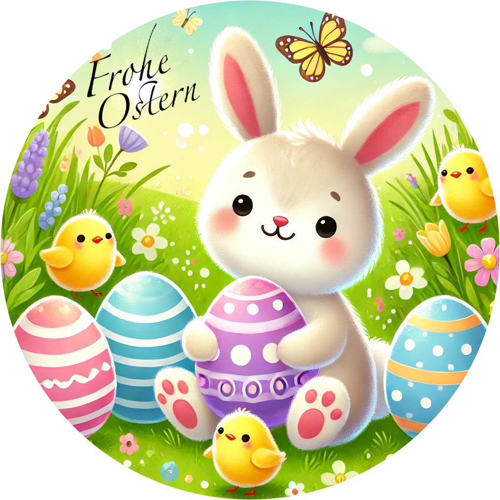 ,,Frohe Ostern“ Tortenaufleger