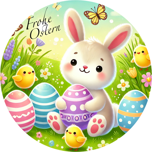 ,,Frohe Ostern“ Tortenaufleger