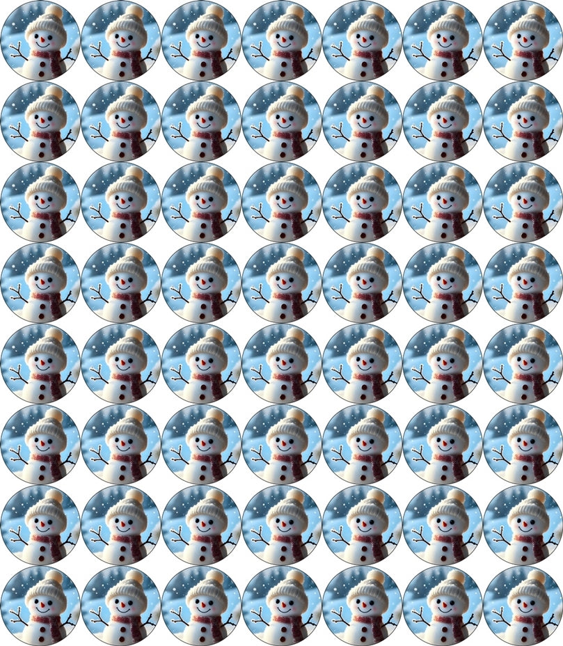 Plätzchenaufleger ,,Schneemann“