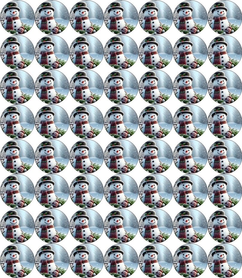 Plätzchenaufleger ,,großer Schneemann“