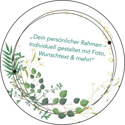 ,,Dein persönlicher Rahmen“ Tortenaufleger