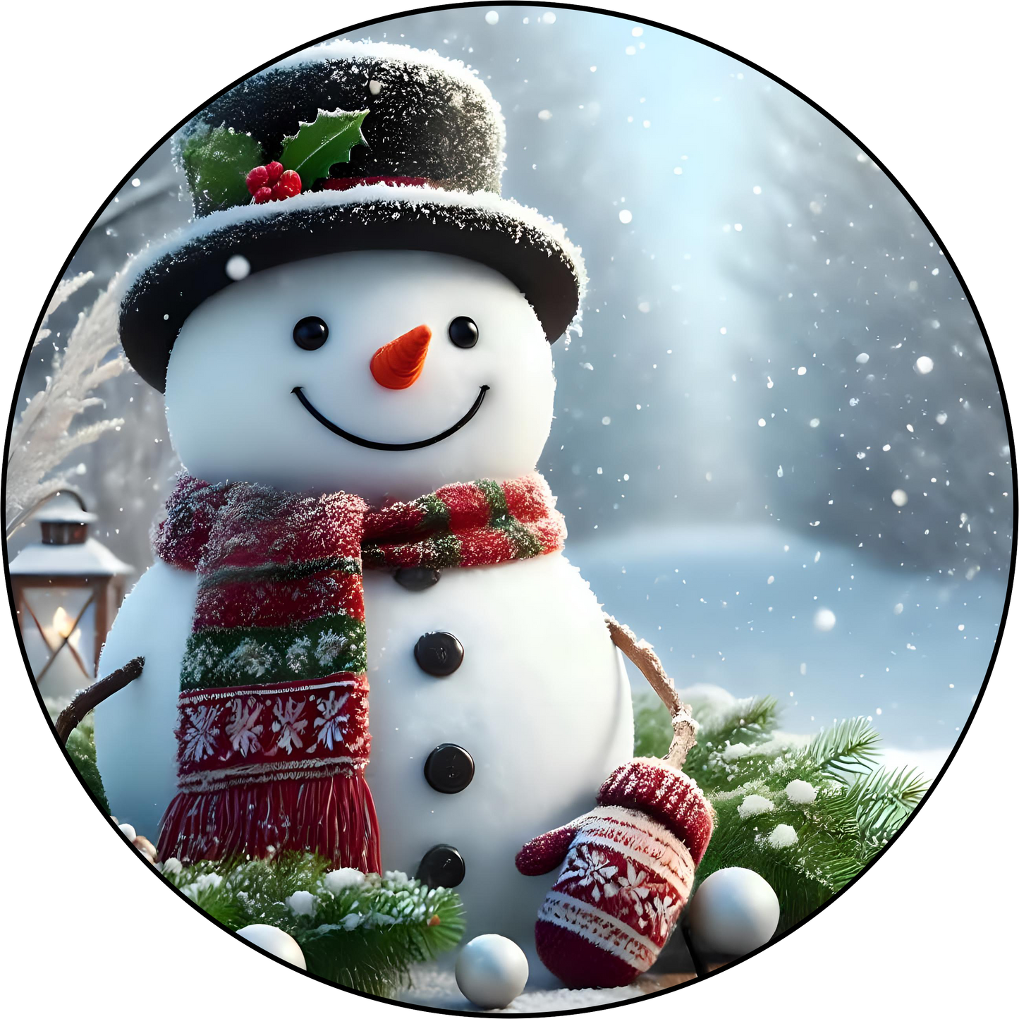 ,,Schneemann“Tortenaufleger