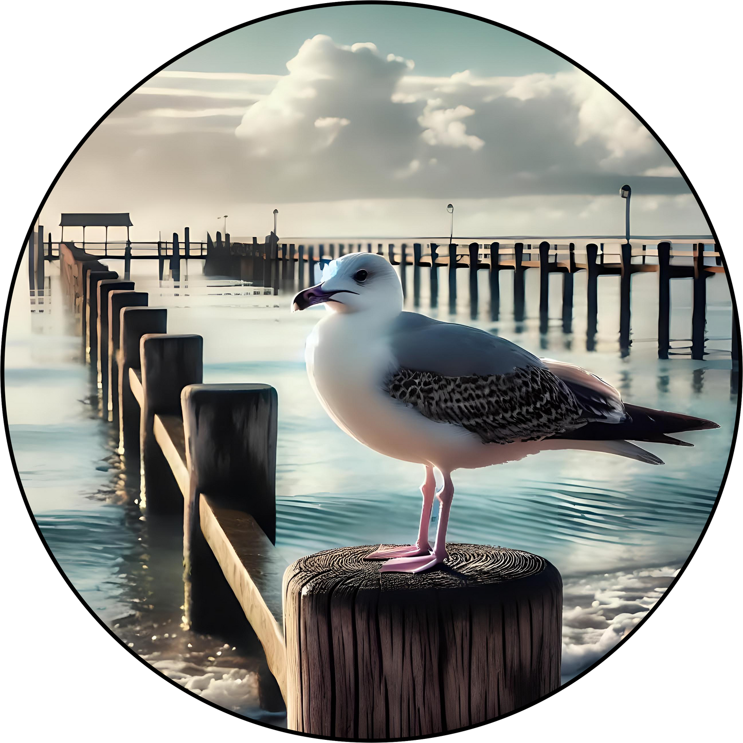 ,,Möwe“ Tortenaufleger