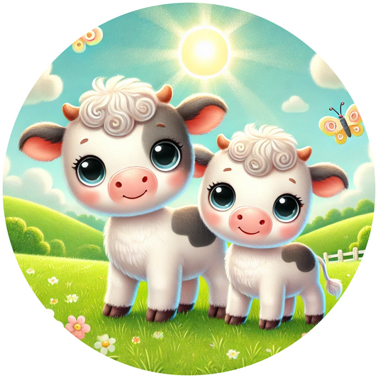 ,,Kälbchen“ Tortenaufleger