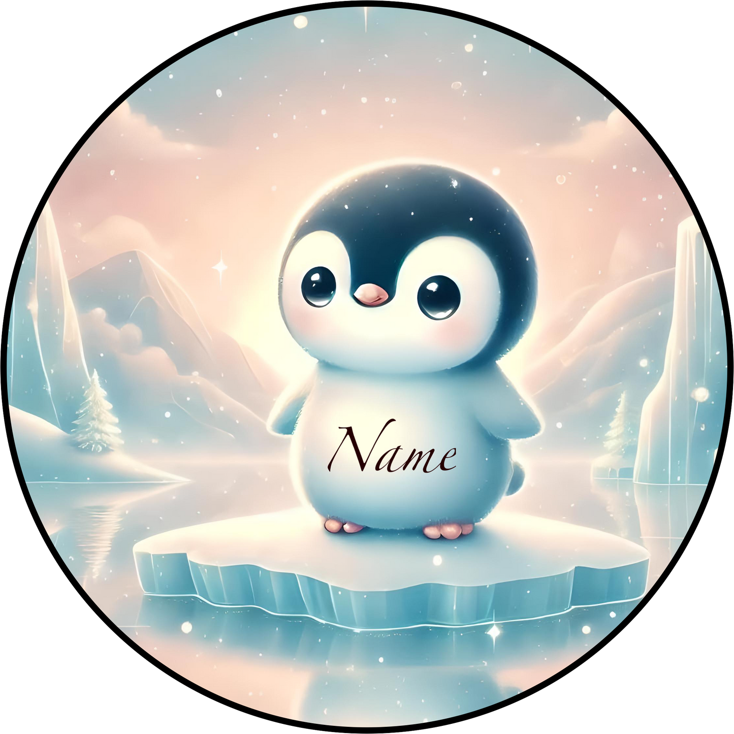 ,,Pingu“ Tortenaufleger