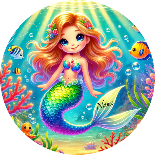 ,,Meerjungfrau“ Tortenaufleger