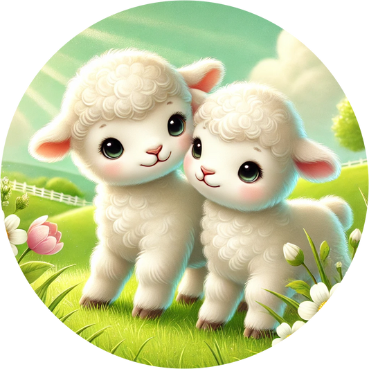 ,,Lämmer“ Tortenaufleger