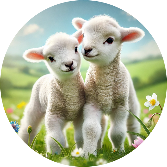 ,,Lämmchen“ Tortenaufleger