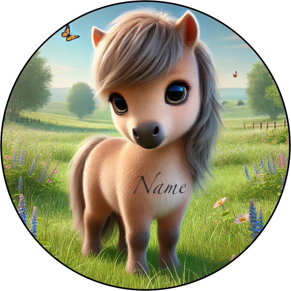 ,,Pferdchen“ Tortenaufleger