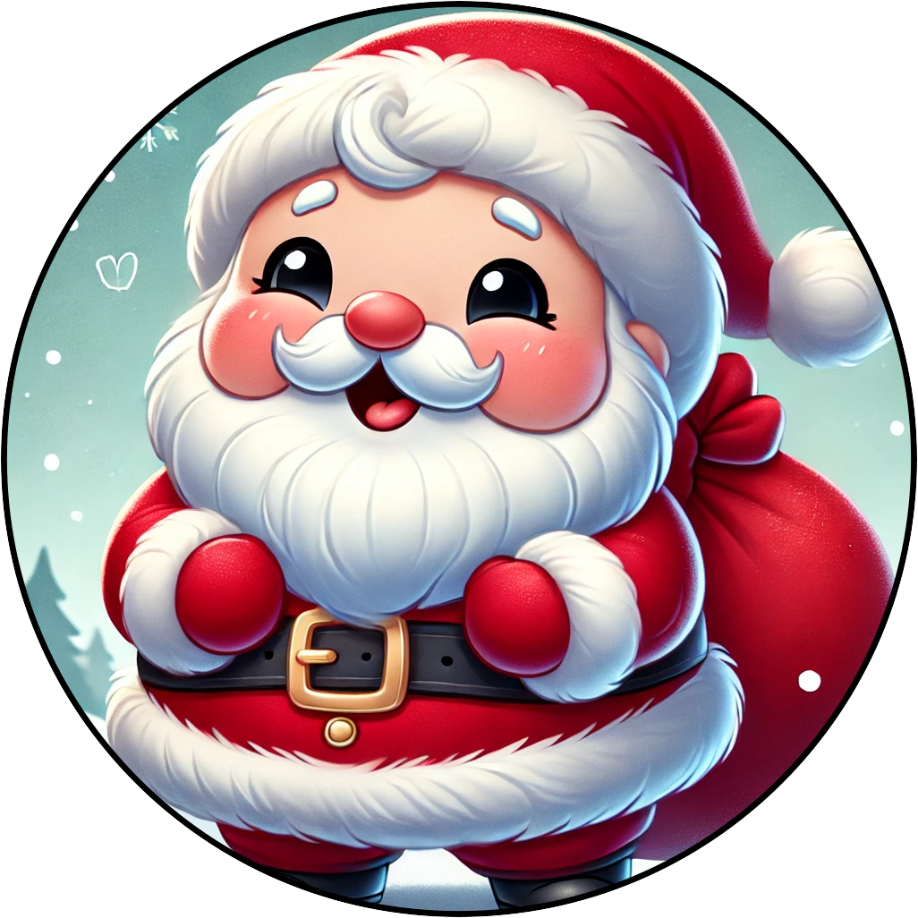 ,,Weihnachtsmann“ Tortenaufleger