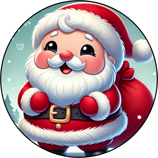 ,,Weihnachtsmann“ Tortenaufleger