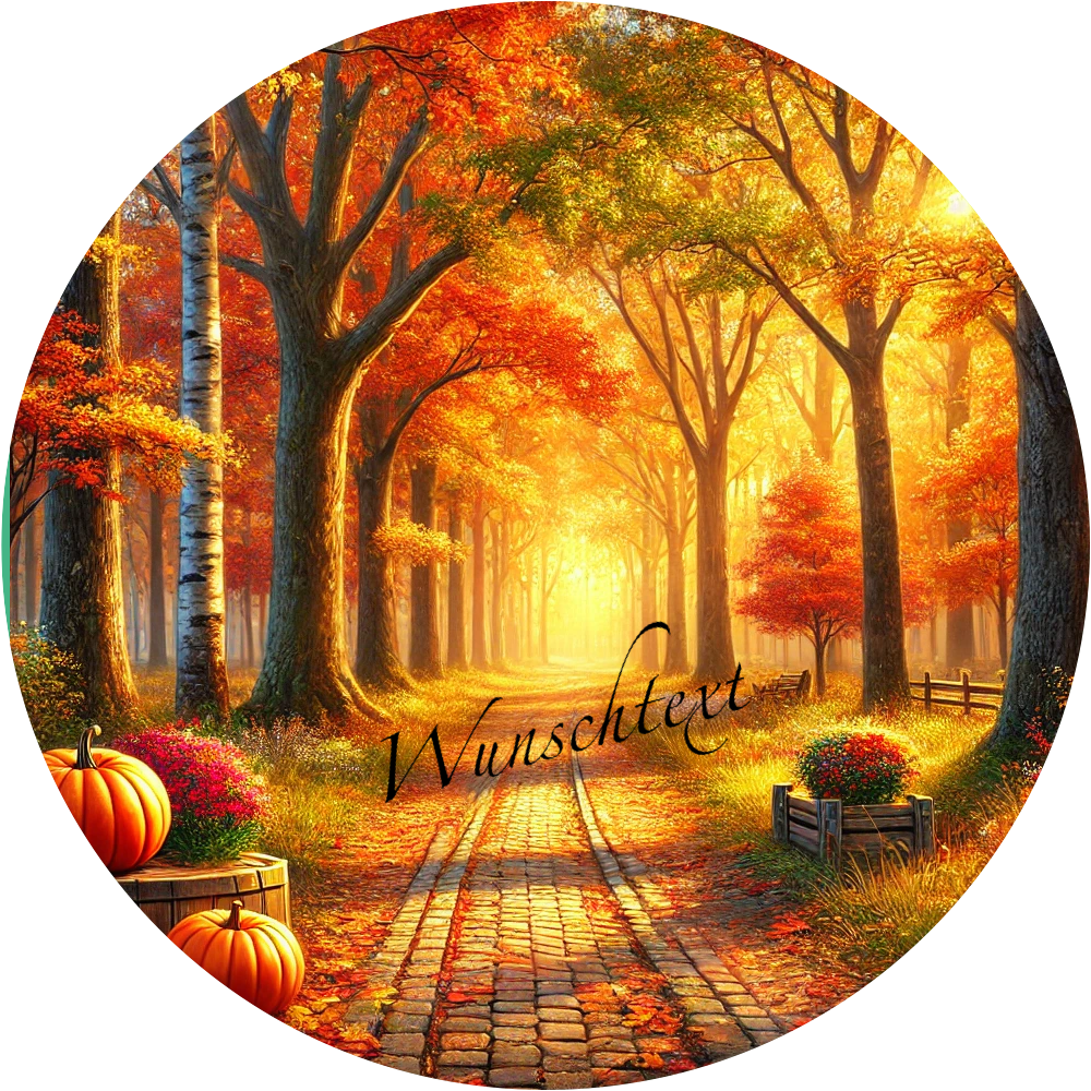 ,,Herbstzeit“ Tortenaufleger