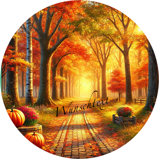 ,,Herbstzeit“ Tortenaufleger