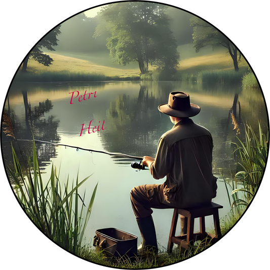 ,,Petri Heil“ Tortenaufleger