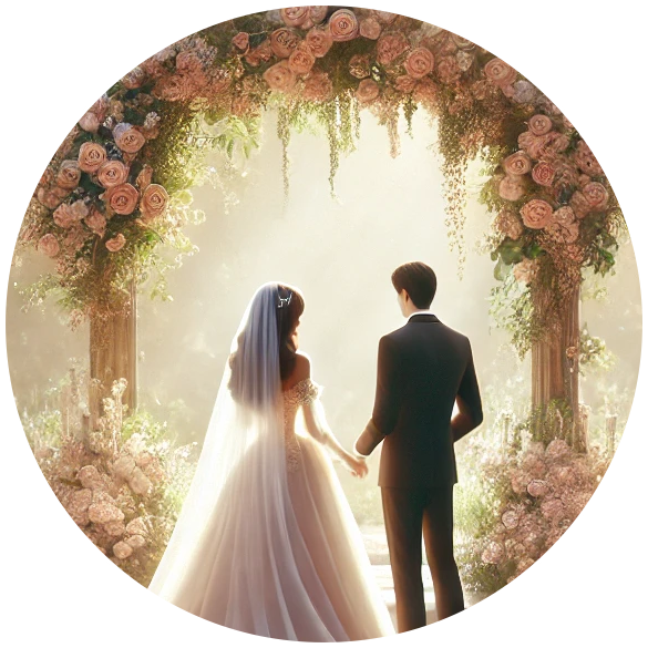 ,,Hochzeit“ Tortenaufleger