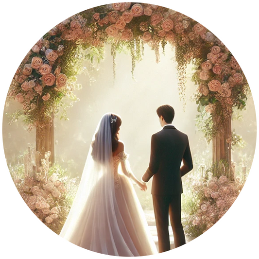 ,,Hochzeit“ Tortenaufleger