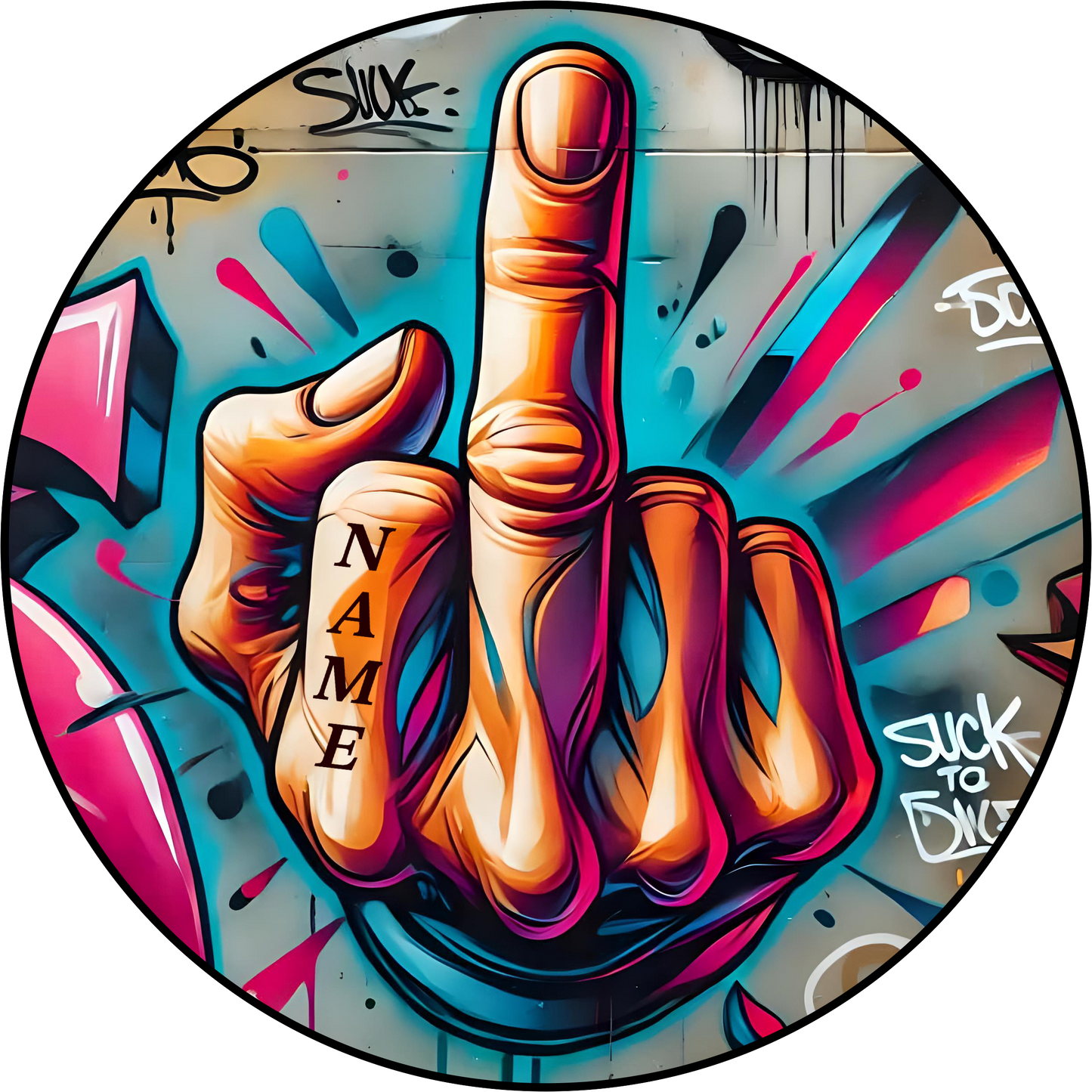 ,,Fuck Off“ Tortenaufleger