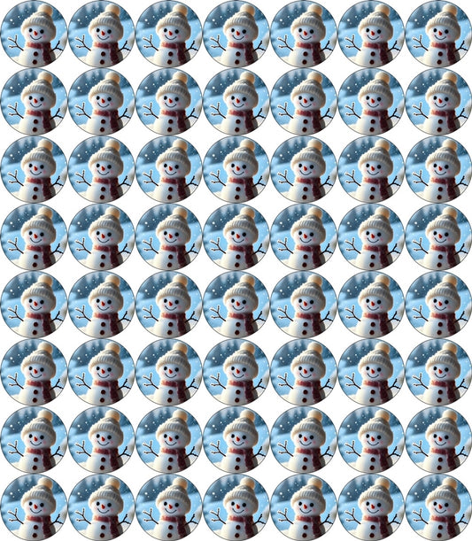 Plätzchenaufleger ,,Schneemann“