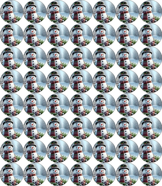 Plätzchenaufleger ,,großer Schneemann“