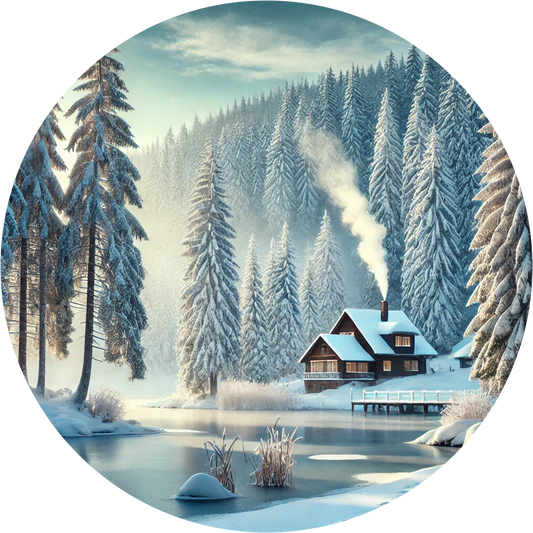 ,,Winterzauber“ Tortenaufleger