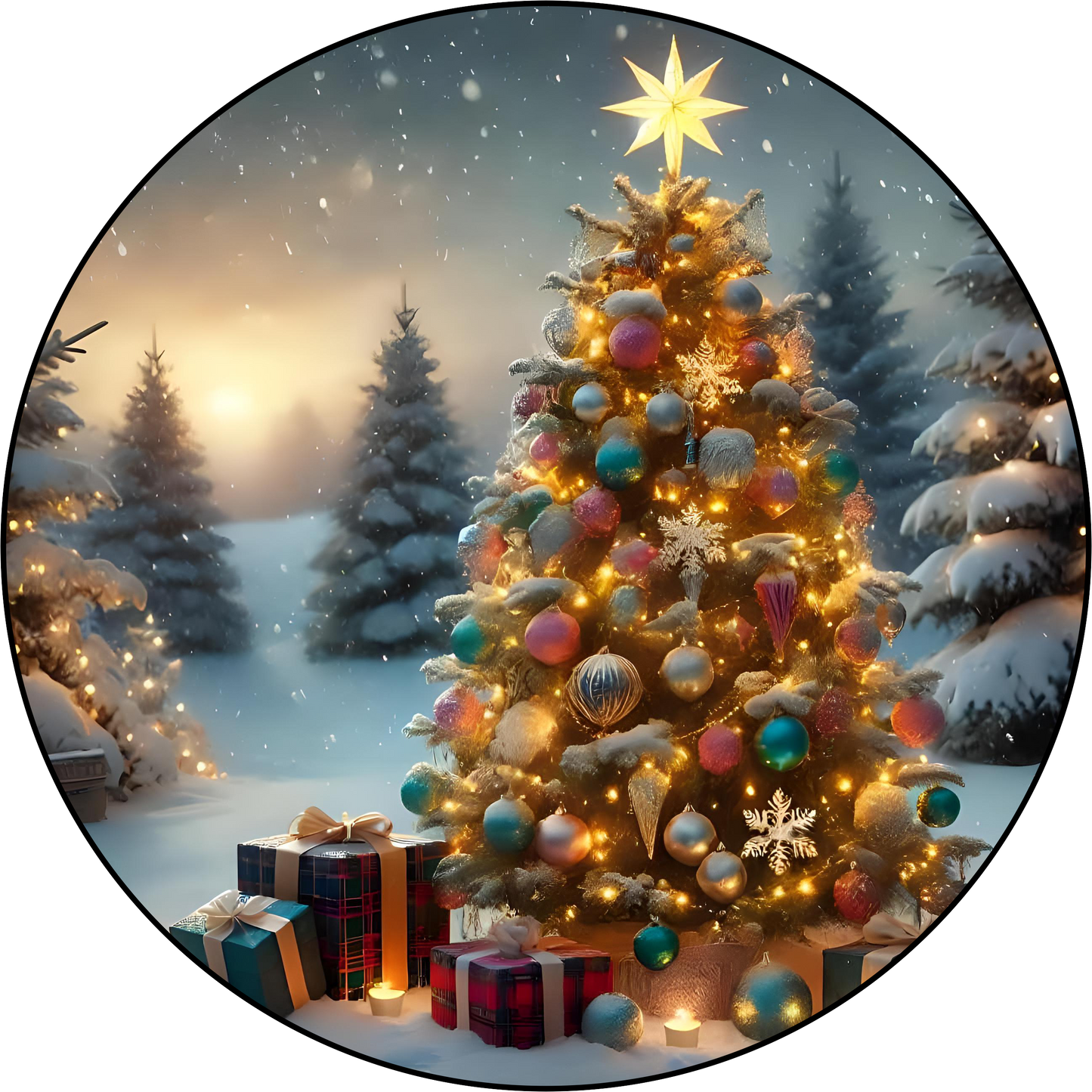 ,,Tannenbaum“ Tortenaufleger